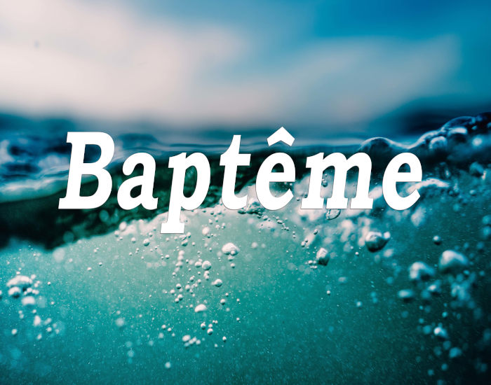 Service de Baptême Eglise Evidence